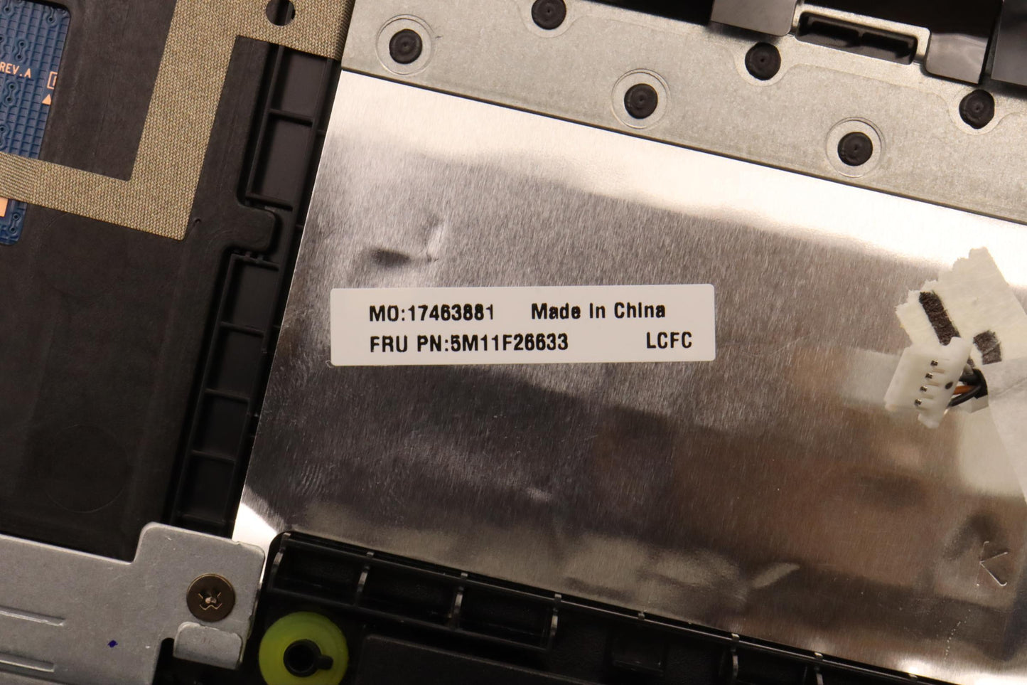 Lenovo Mech Assembly Kbw/Ccvr Spa Bkl - 5M11F26633
