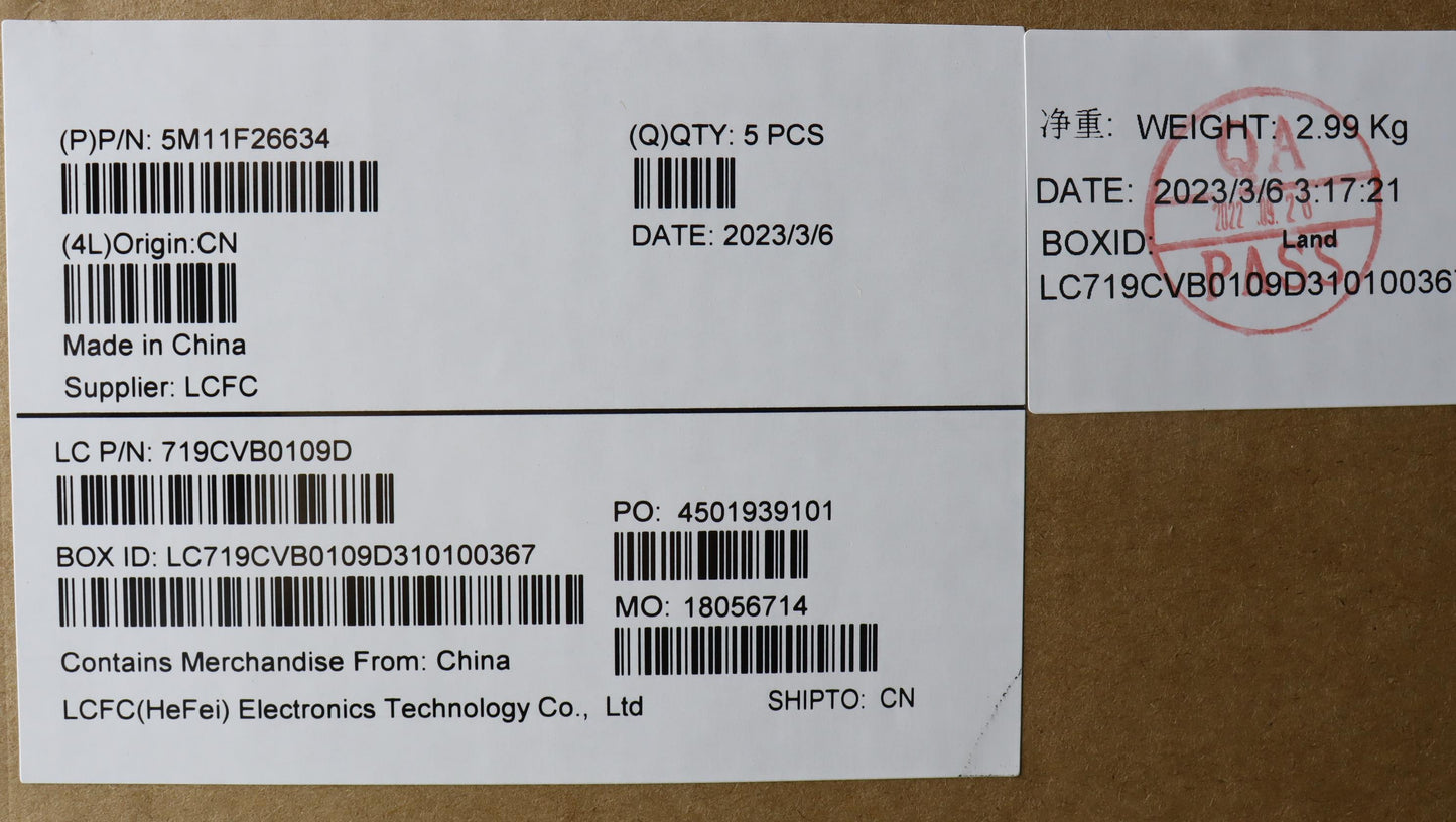 Lenovo Mech Assembly Kbw/Ccvr Fra Bkl - 5M11F26634