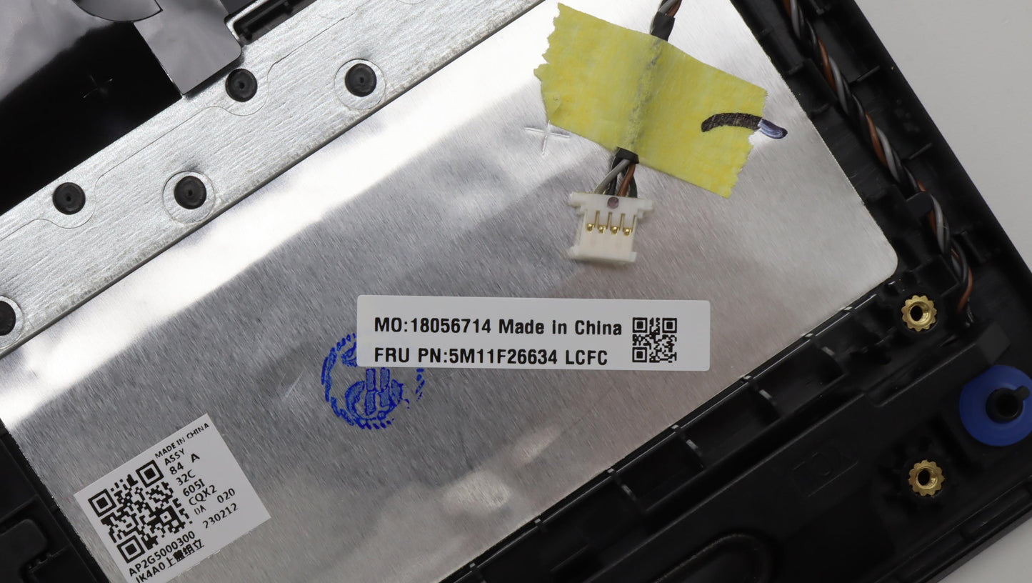 Lenovo Mech Assembly Kbw/Ccvr Fra Bkl - 5M11F26634