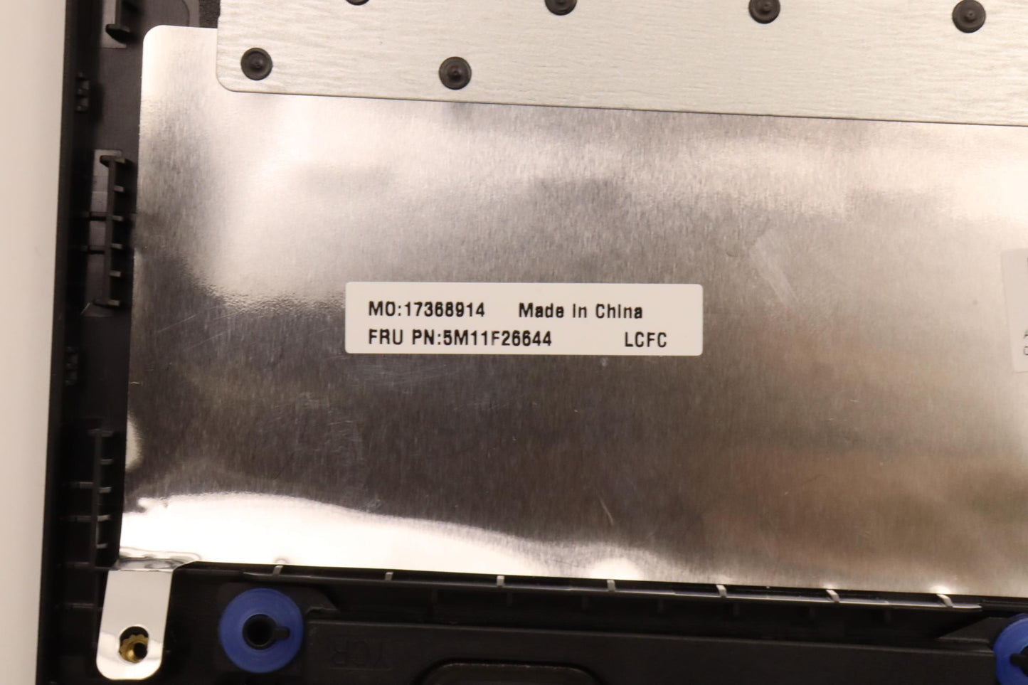 Lenovo Mech Assembly Kbw/Ccvrindengbk - 5M11F26644