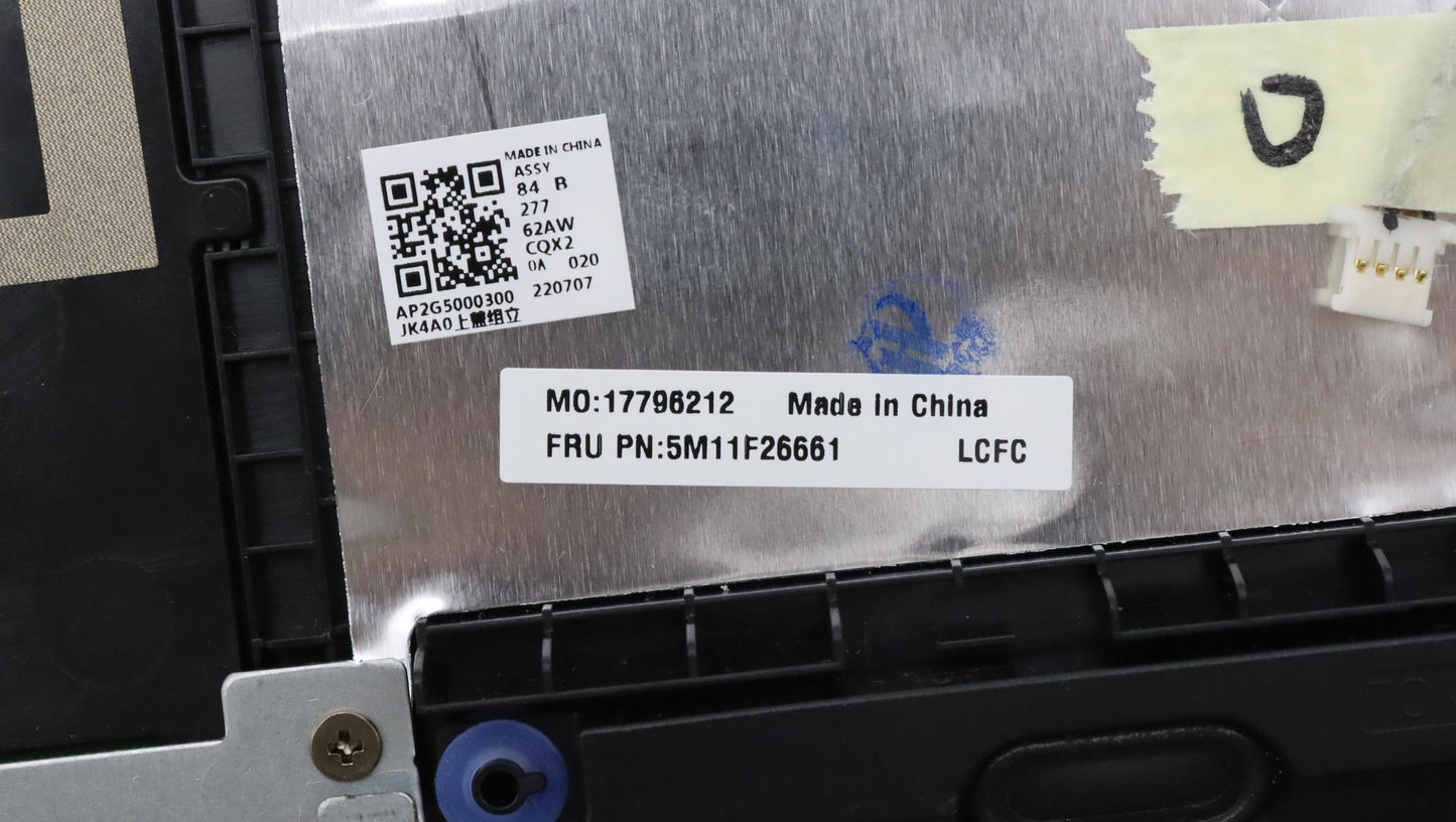 Lenovo Mech Assembly Kbw/Ccvr Uke Bkl - 5M11F26661