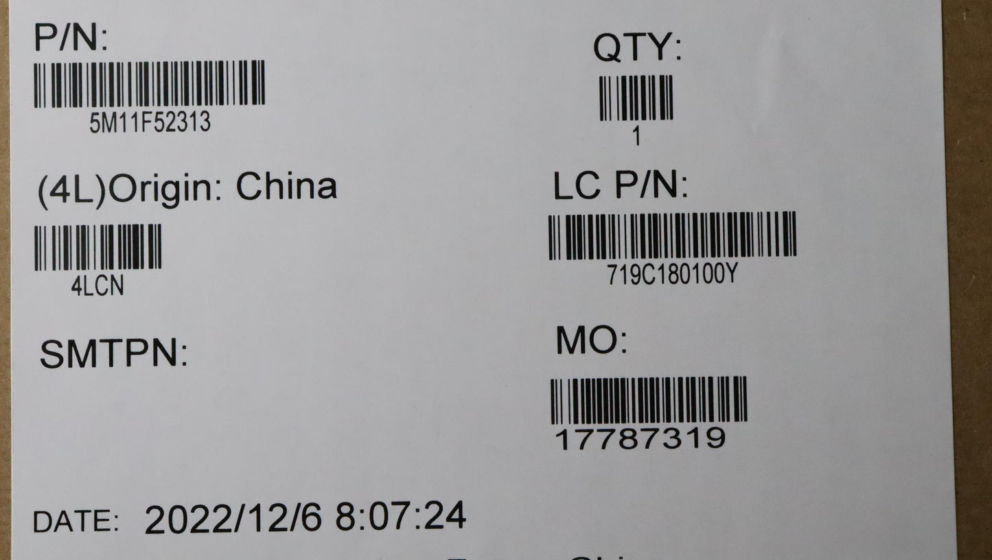 Lenovo Mech Assembly 14Wuxga,Tch,Ir,B - 5M11F52313