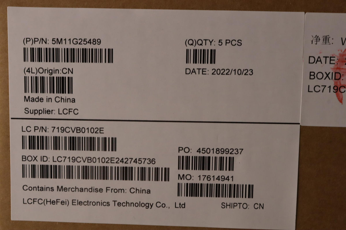 Lenovo Mech Assembly Kbw/Ccvr Ind Eng - 5M11G25489