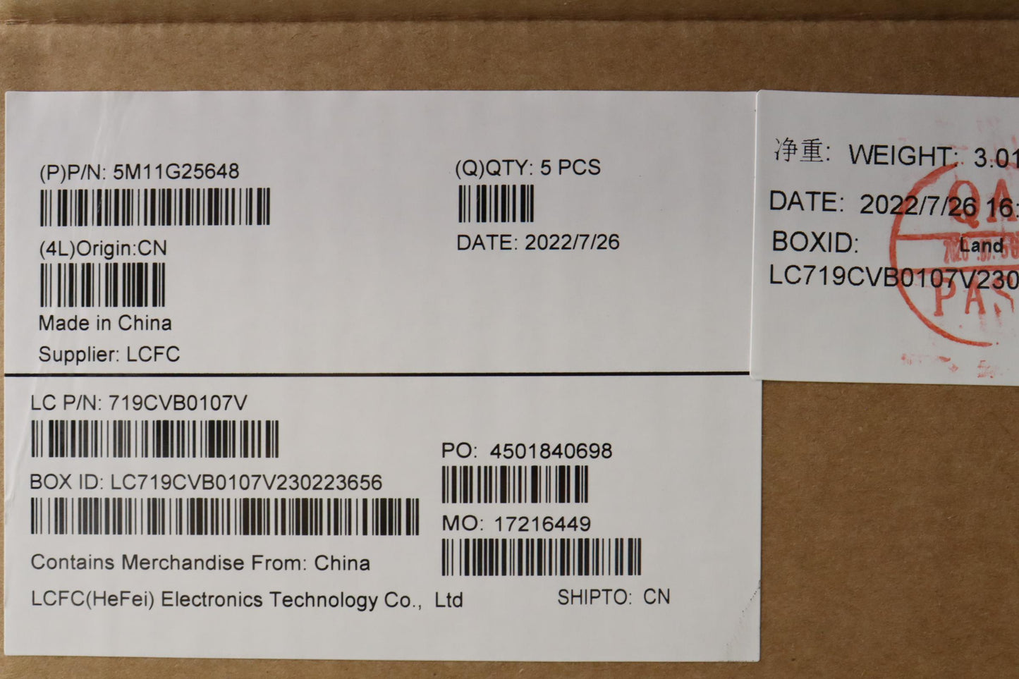 Lenovo Mech Assembly Kbw/Ccvr Tc-Chy - 5M11G25648