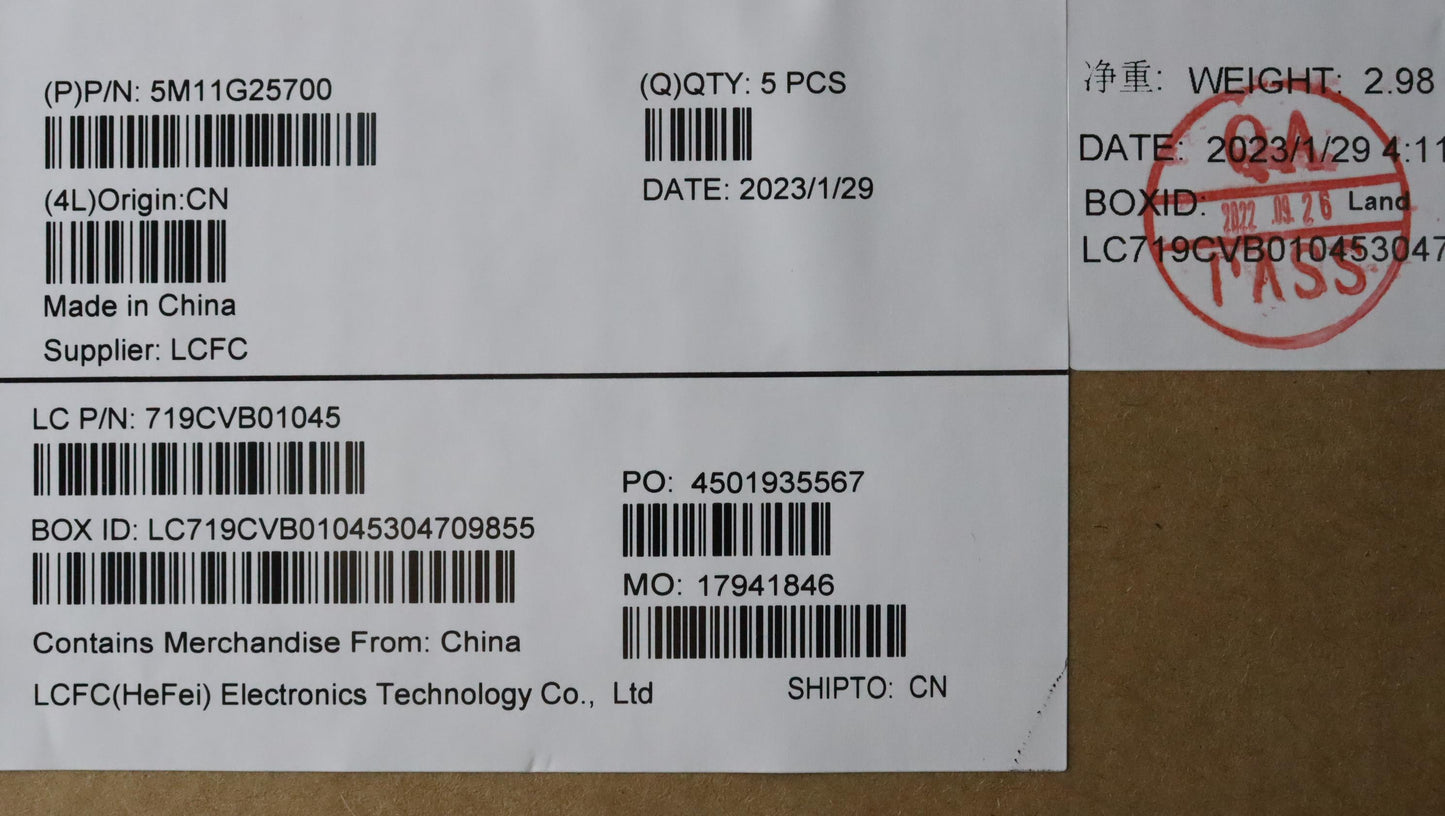 Lenovo Mech Assembly Kbw/Ccvr Brl-Chy - 5M11G25700