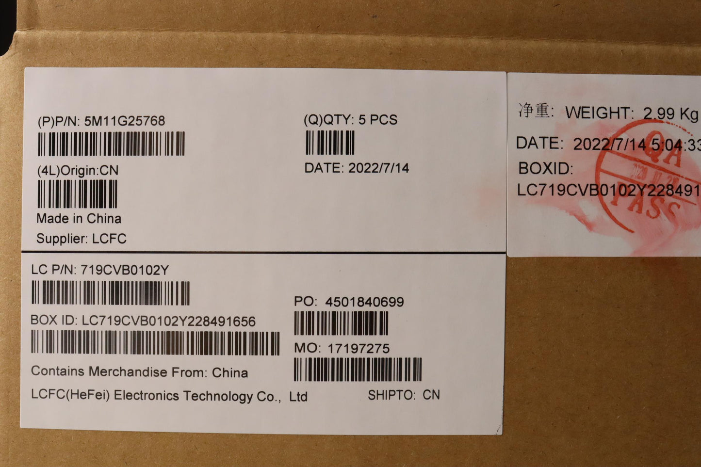 Lenovo Mech Assembly Kbw/Ccvr Ita-Chy - 5M11G25768