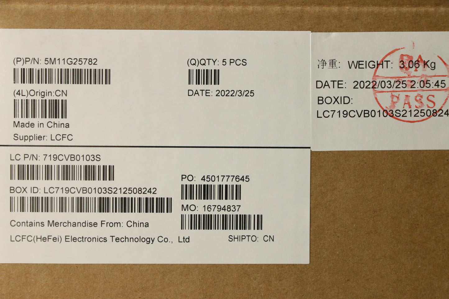 Lenovo Mech Assembly Kbw/Ccvr Kor-Tsg - 5M11G25782
