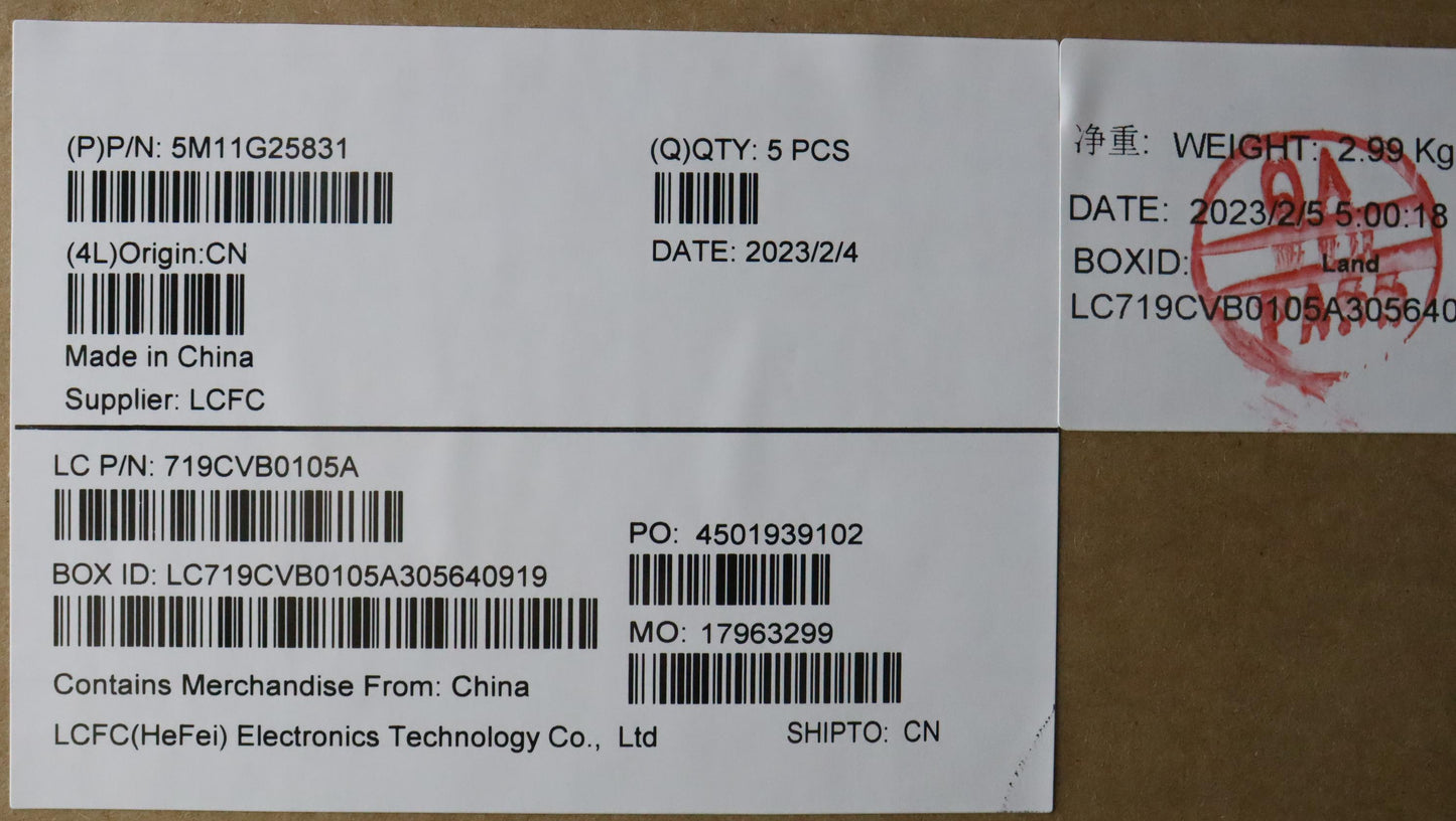 Lenovo Mech Assembly Kbw/Ccvr Euro En - 5M11G25831