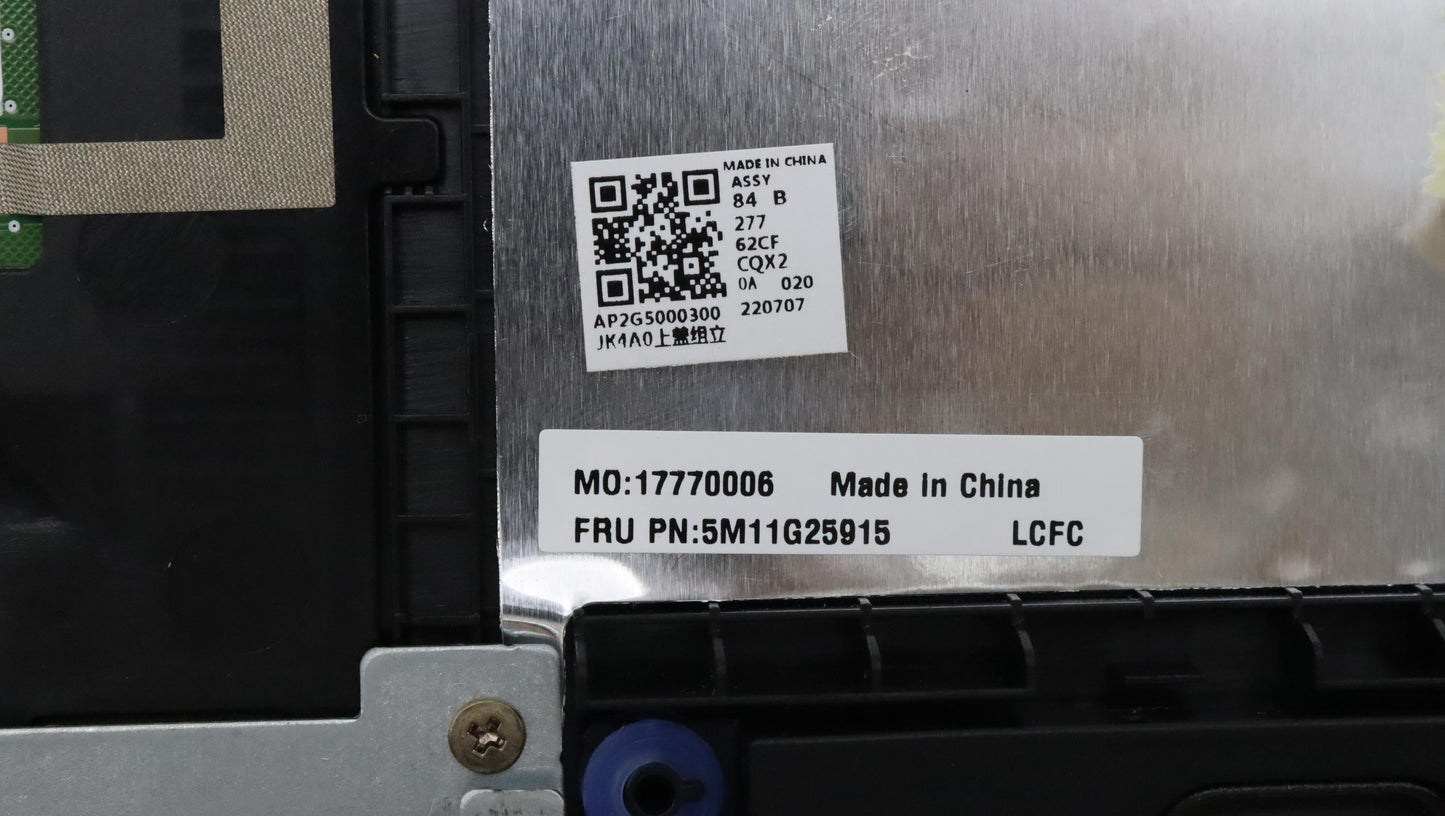 Lenovo Mech Assembly Kbw/Ccvr Ita Bkl - 5M11G25915