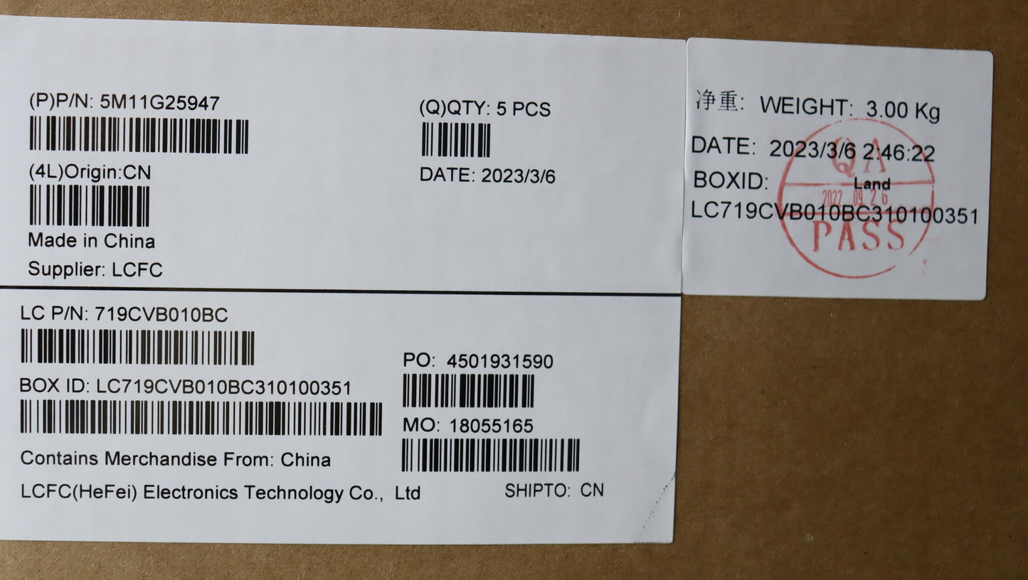 Lenovo Mech Assembly Kbw/Ccvr Sws Bkl - 5M11G25947