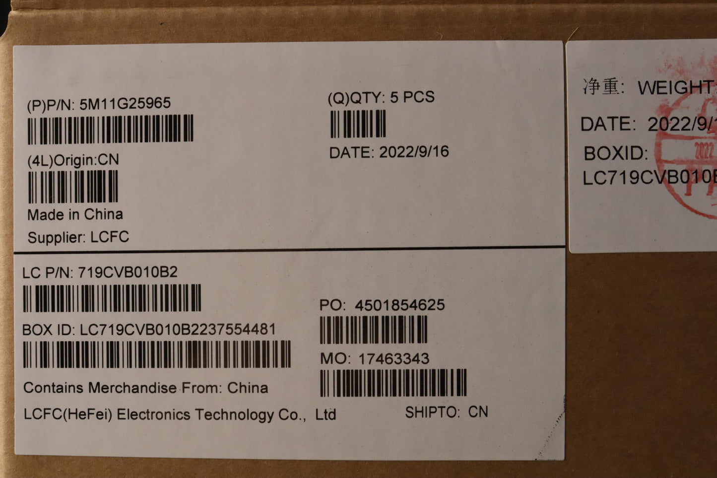 Lenovo Mech Assembly Kbw/Ccveuroeng B - 5M11G25965