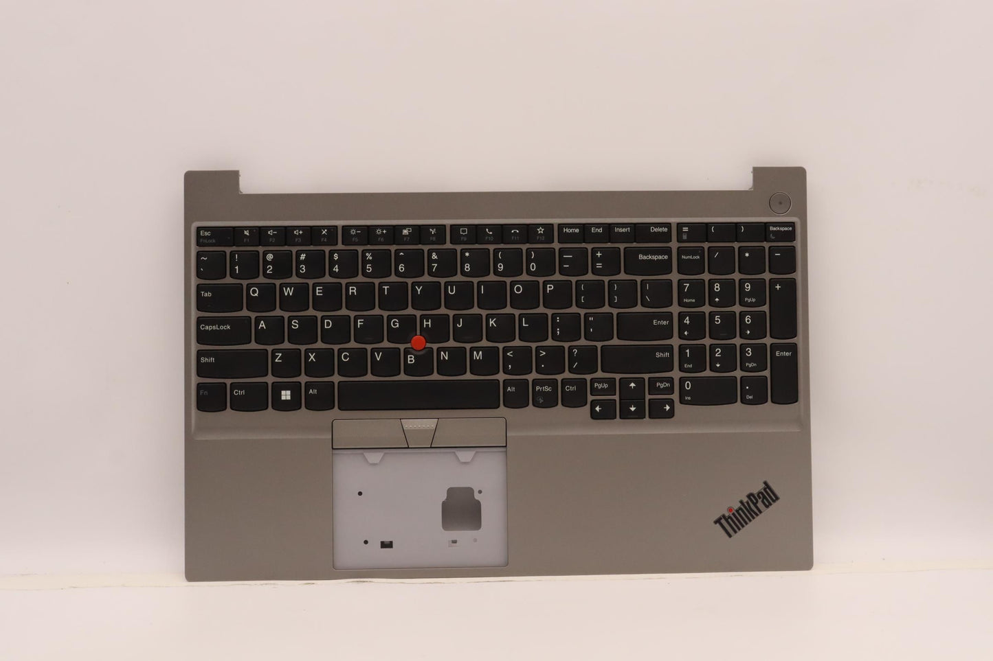 Lenovo C-Cover with USA English Keyboard, Silver, Non-Backlit - 5M11G26129