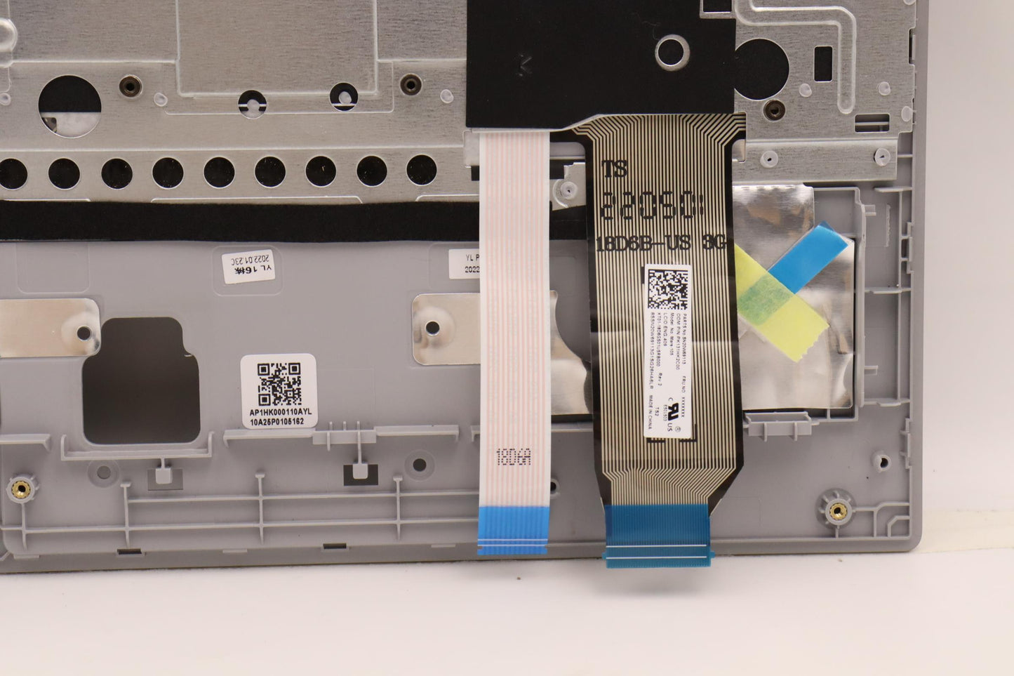 Lenovo C-Cover with USA English Keyboard, Silver, Non-Backlit - 5M11G26129