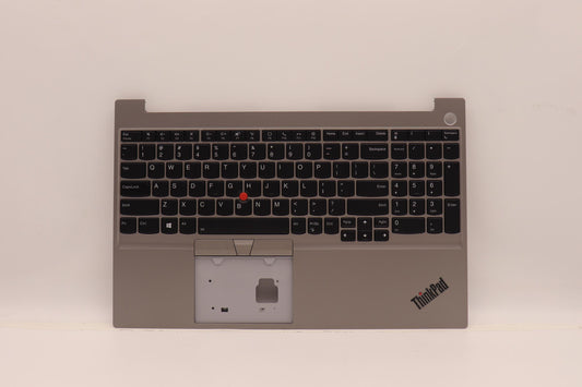 Lenovo C-Cover with USA English Keyboard, Black, Backlit, Fingerprint - 5M11G26666