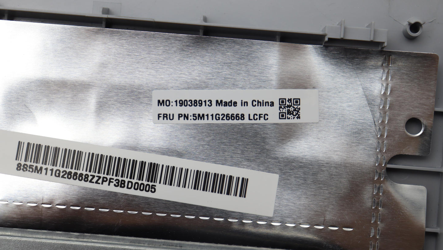 Lenovo Keyboard with C-Cover, English BKLT TSG FPR US - 5M11G26668