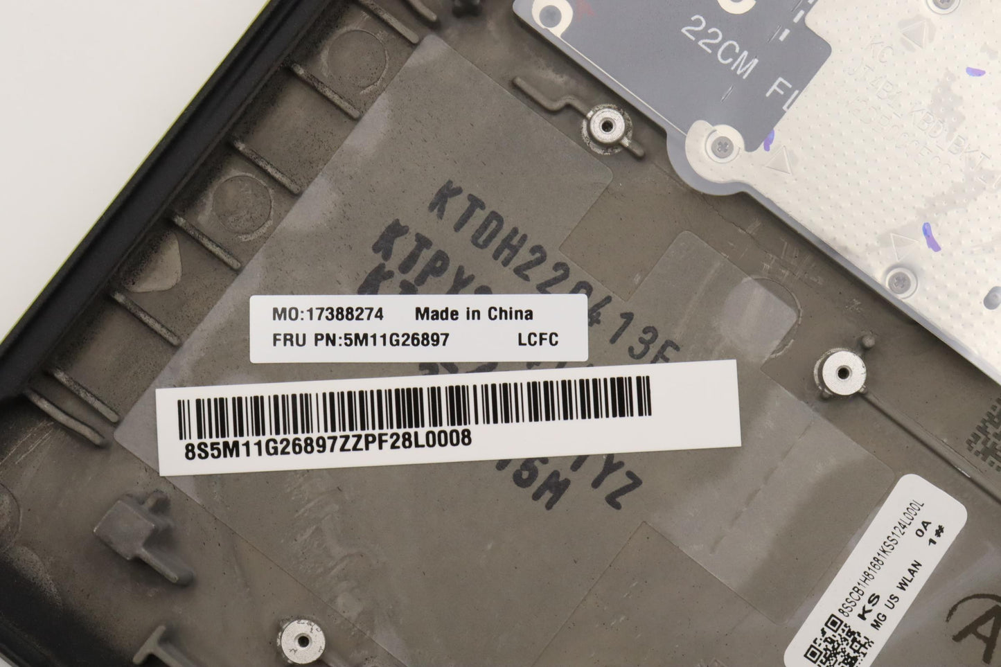 Lenovo Mechasm Kbd Ccov Eng Chicon Bk - 5M11G26897