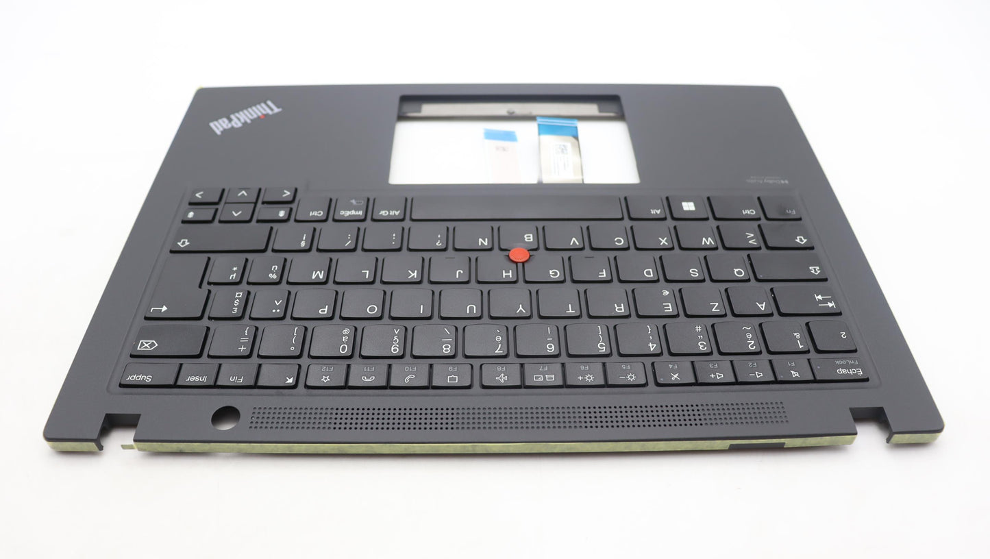 Lenovo French Keyboard C-Cover, Transparent Black - 5M11G26926