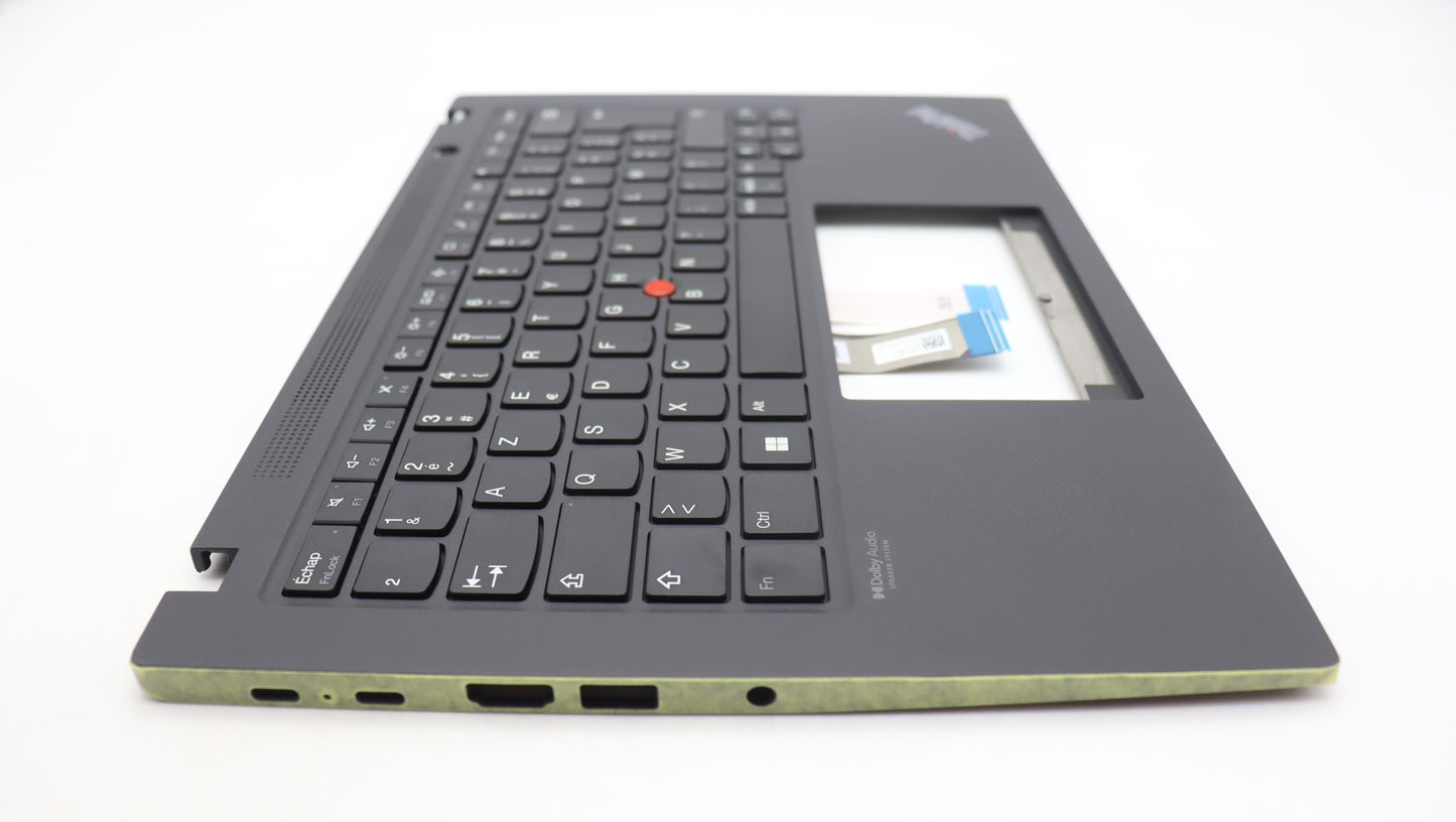 Lenovo French Keyboard C-Cover, Transparent Black - 5M11G26926