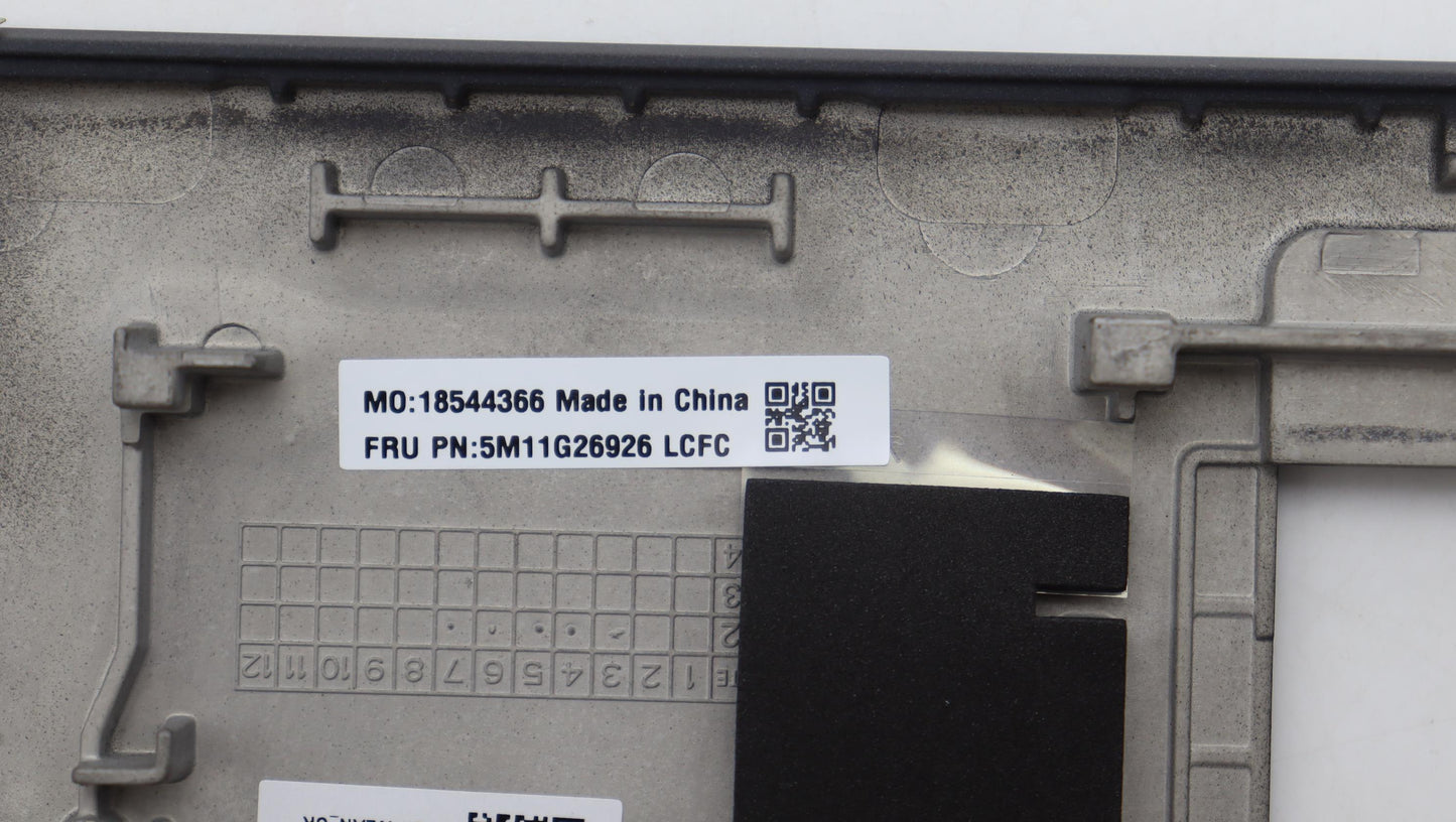 Lenovo French Keyboard C-Cover, Transparent Black - 5M11G26926