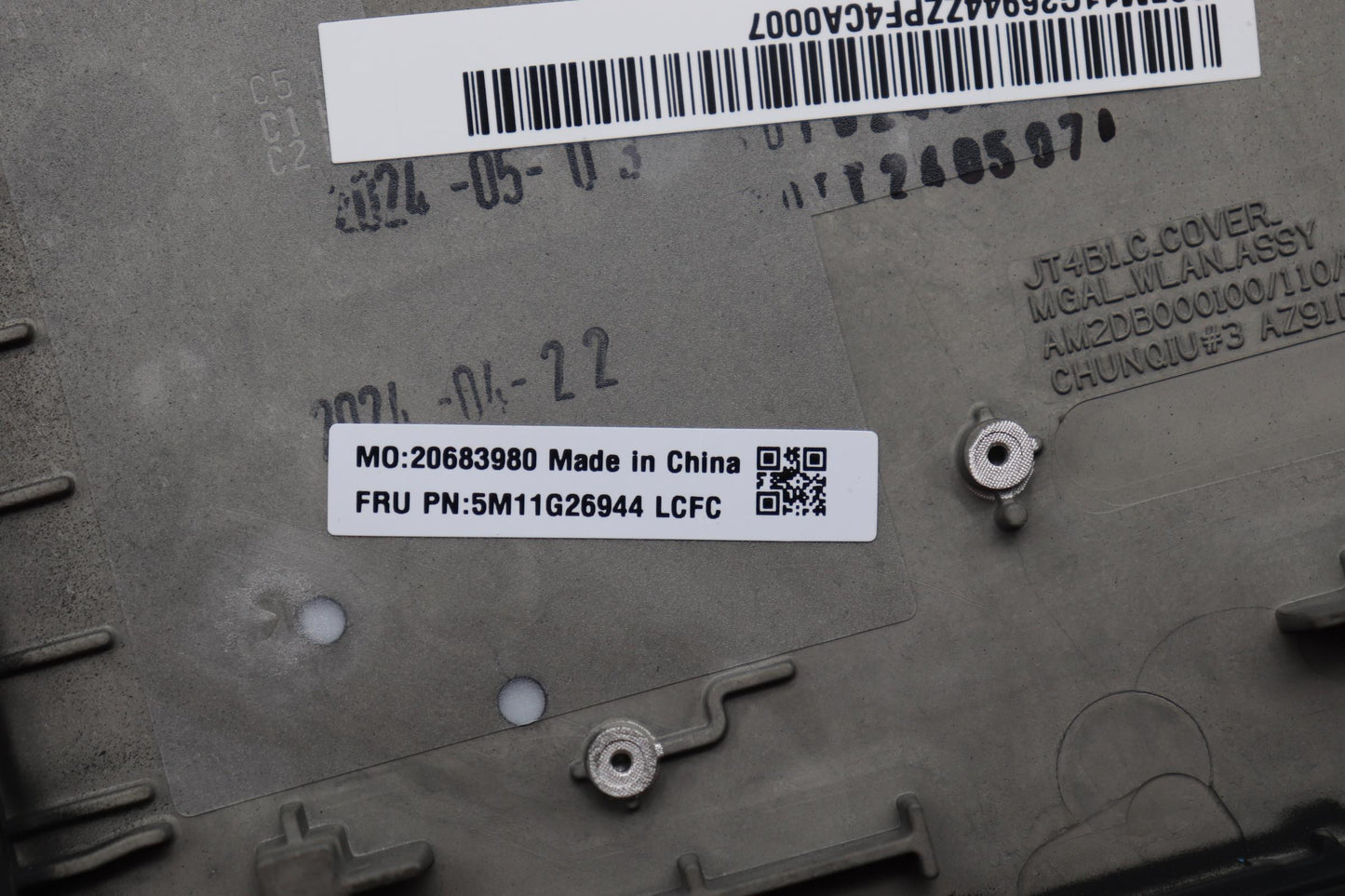 Lenovo Mechasm Kbd Ccov Ger Sunrex Bk - 5M11G26944