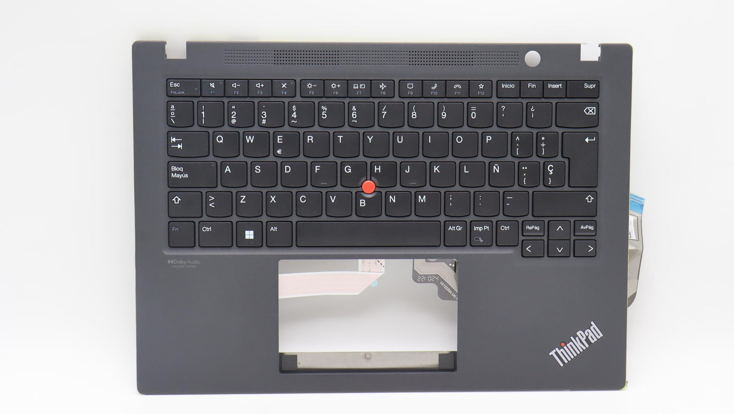 Lenovo - Keyboard C-Cover, Spanish Layout, Sunrex, Black - 5M11G27057
