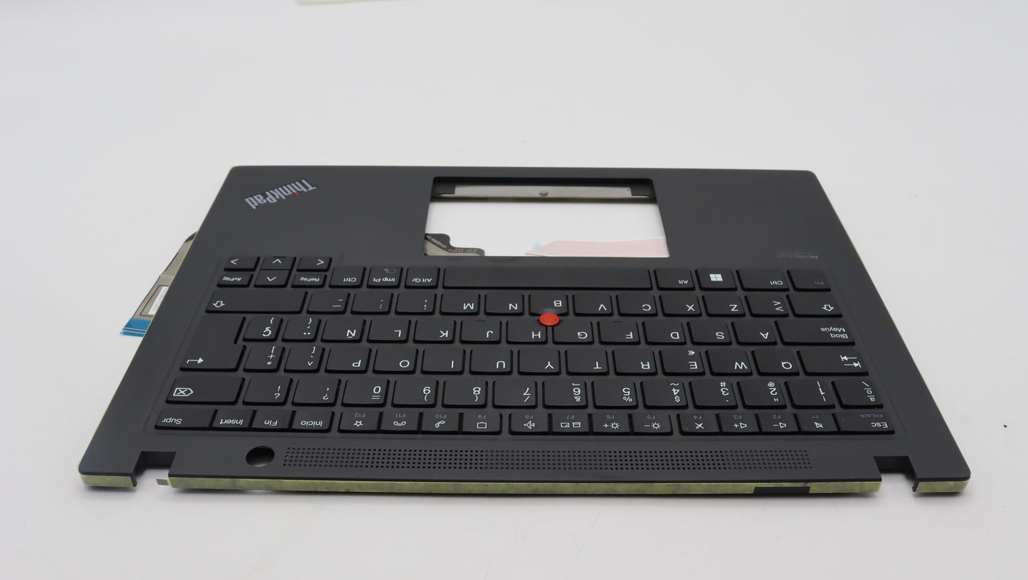 Lenovo - Keyboard C-Cover, Spanish Layout, Sunrex, Black - 5M11G27057