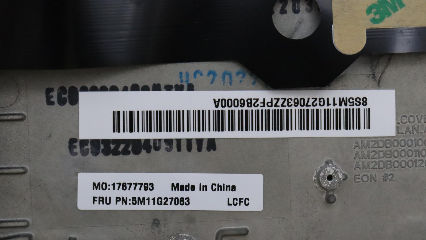 Lenovo Mechasm Kbd Ccov Sws Chicon Bk - 5M11G27063