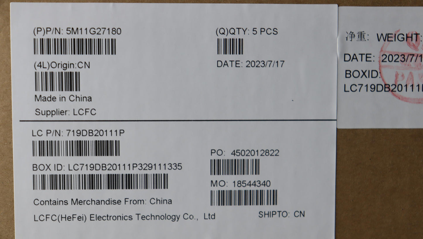 Lenovo Mechasm Kbd Ccov Den Bklt Chic - 5M11G27180