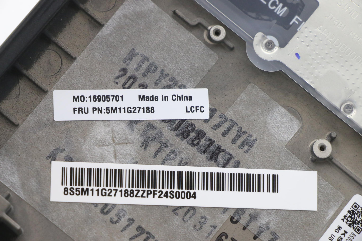 Lenovo Backlit Keyboard with C-Cover, USA English, Black - 5M11G27188