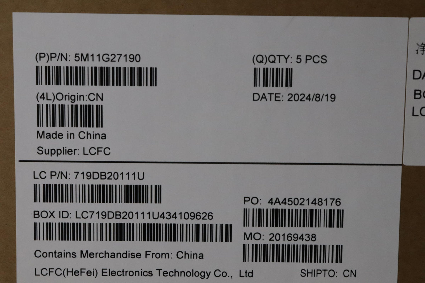Lenovo Mechasm Kbd Ccov Eng Bklt Lite - 5M11G27190