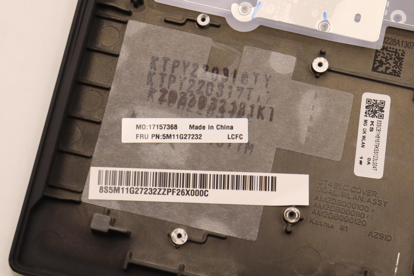 Lenovo Mechasm Kbd Ccov Ger Bklt Tran - 5M11G27232