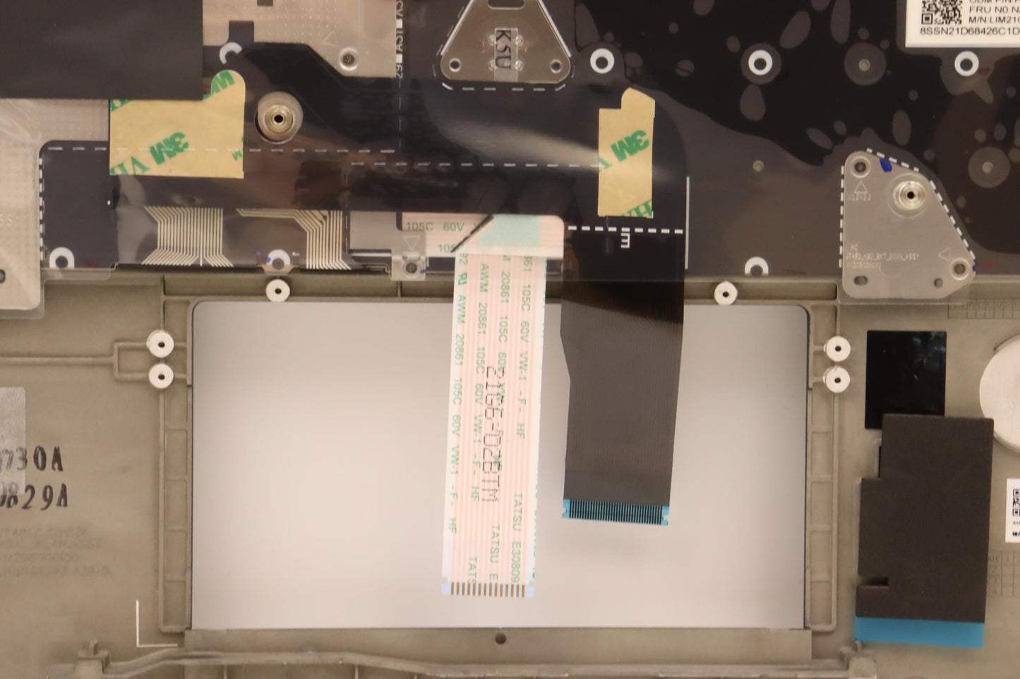 Lenovo C-Cover with Italian Keyboard, Black, Backlit - 5M11G27282