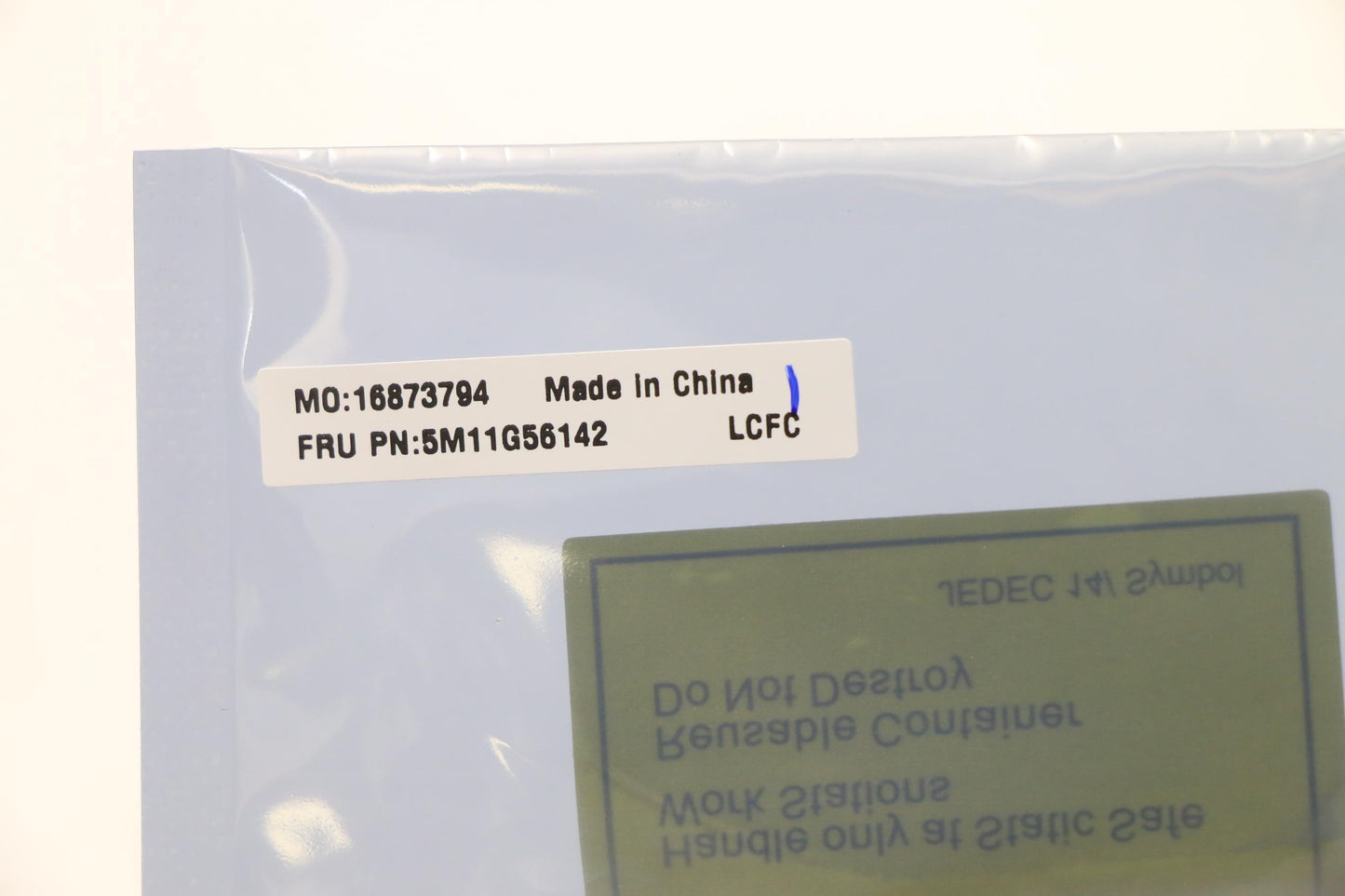 Lenovo CS21 NFC Card, Black Glass with Elan PCB, Sunrex - 5M11G56142