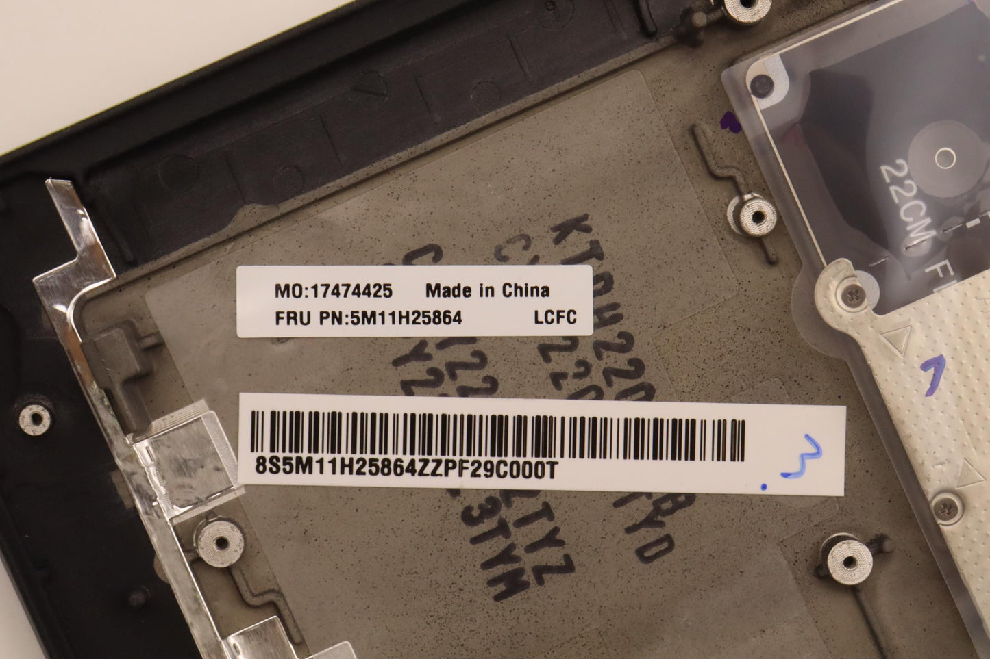 Lenovo C-Cover with Keyboard, USA English, Black, Backlight, WWAN - 5M11H25864