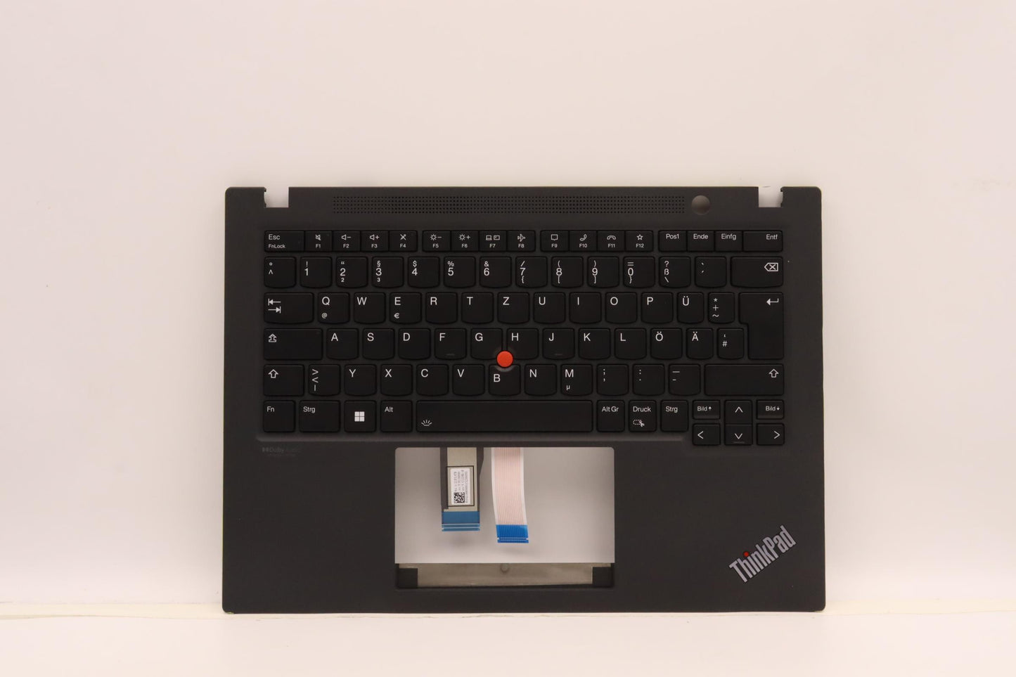 Lenovo C-Cover with Keyboard, German, Black, Backlight, WWAN - 5M11H25909