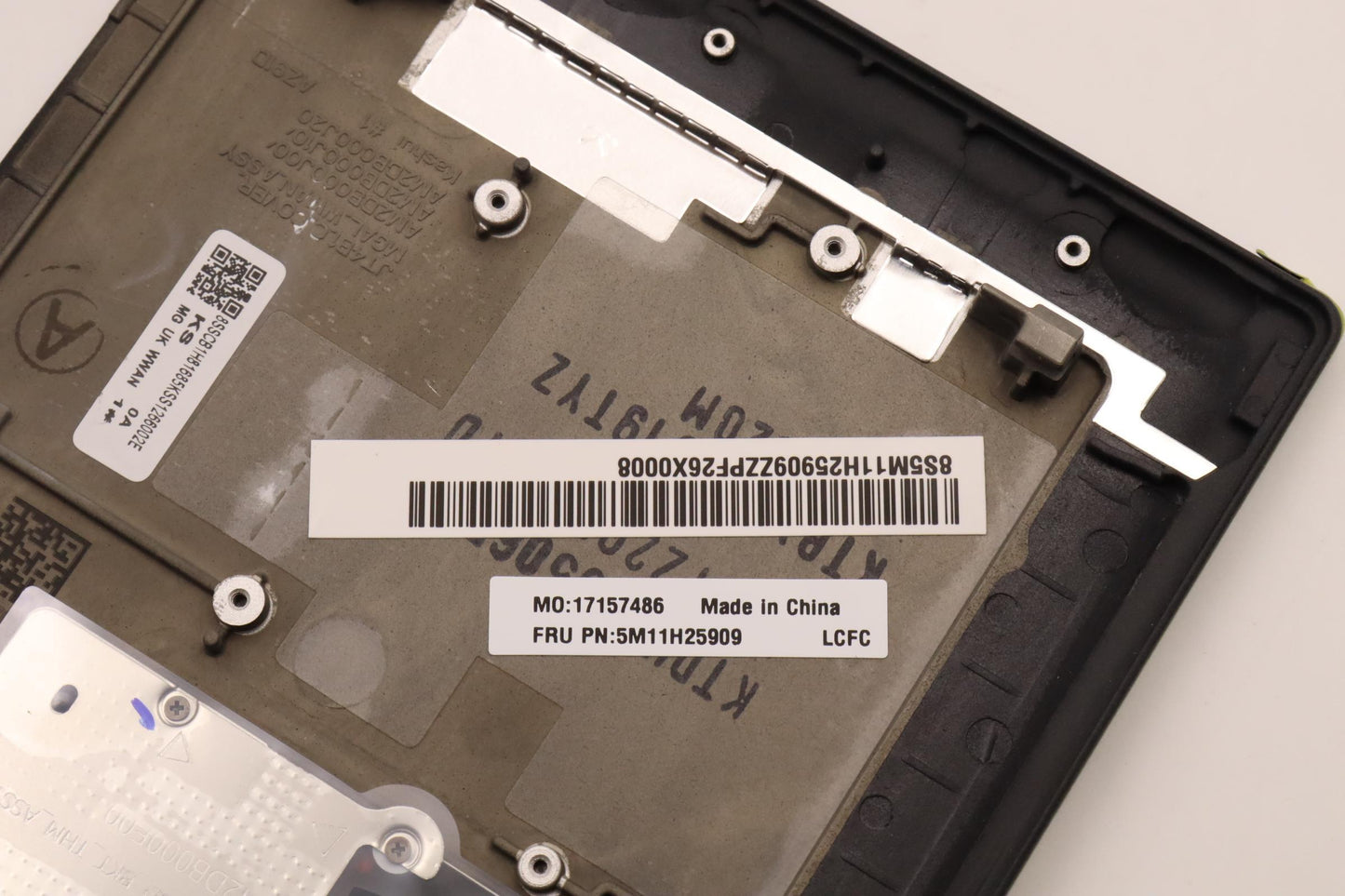 Lenovo C-Cover with Keyboard, German, Black, Backlight, WWAN - 5M11H25909