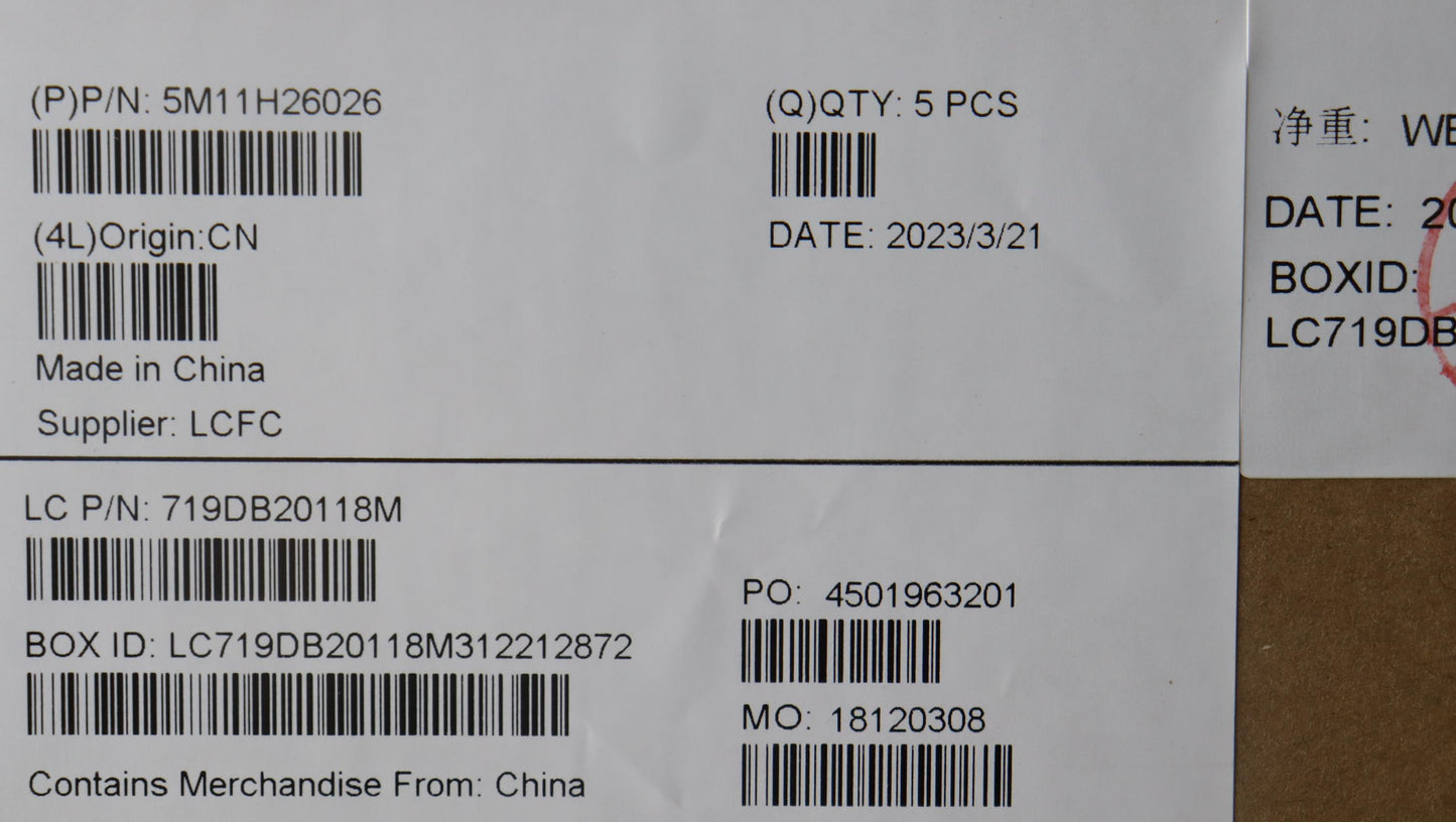 Lenovo Mechasm Kb Ccov Swefin Bklt Ch - 5M11H26026