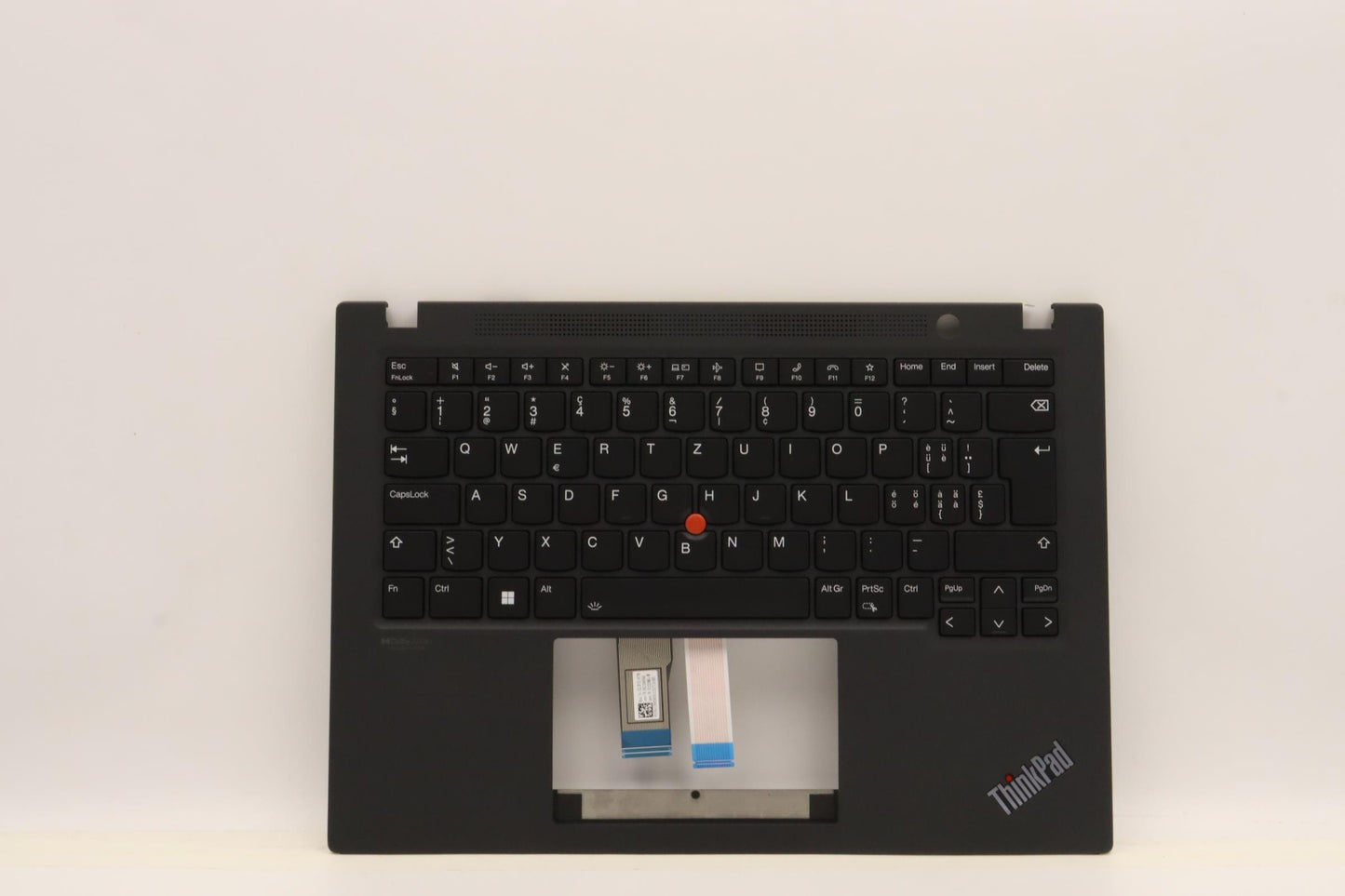 Lenovo C-Cover with Keyboard, Switzerland, Black, Backlit, WWAN - 5M11H26039