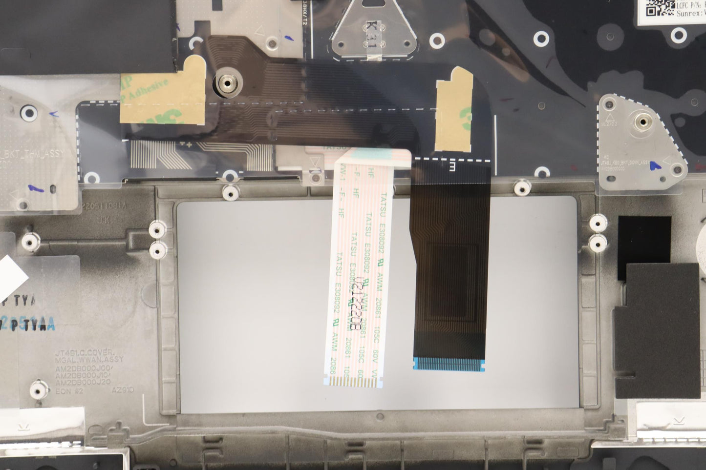 Lenovo C-Cover with Keyboard, Switzerland, Black, Backlit, WWAN - 5M11H26039