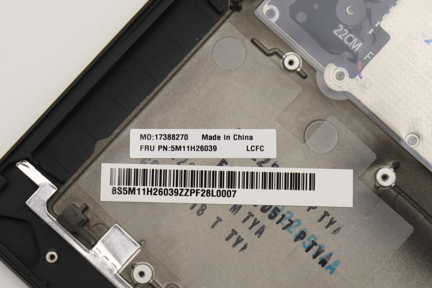 Lenovo C-Cover with Keyboard, Switzerland, Black, Backlit, WWAN - 5M11H26039