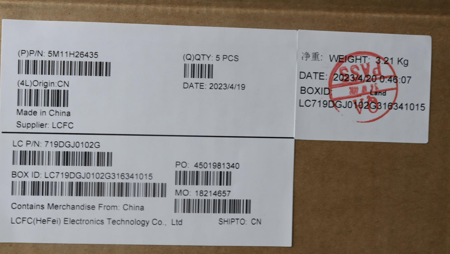 Lenovo Mechasm Kbcvr Thaisrxfpr Us Sr - 5M11H26435