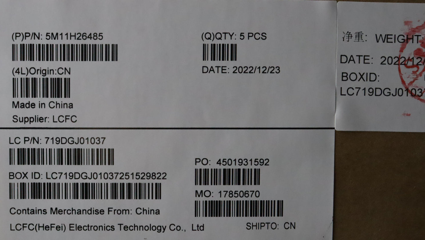 Lenovo Mechasm Kbcvr 058Fra Bkltpmxfp - 5M11H26485