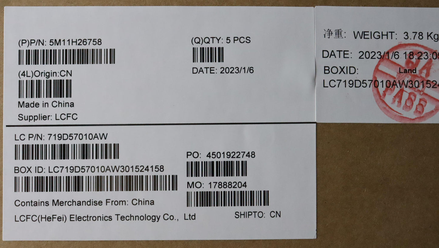 Lenovo Mech Assembly Kb W/Ccv 058 Fra - 5M11H26758
