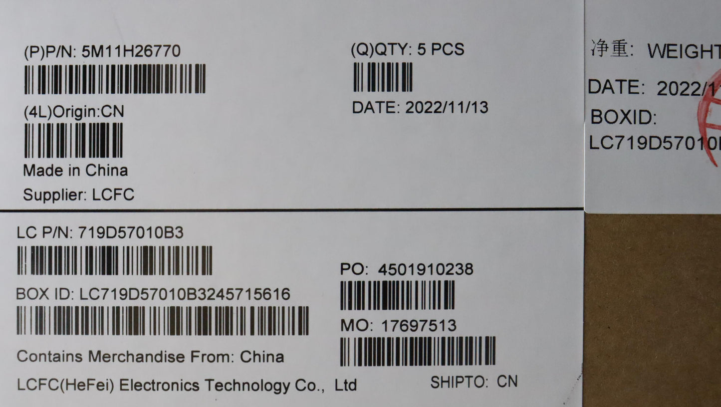 Lenovo Mech Assembly Kb W/Ccv Ind Eng - 5M11H26770