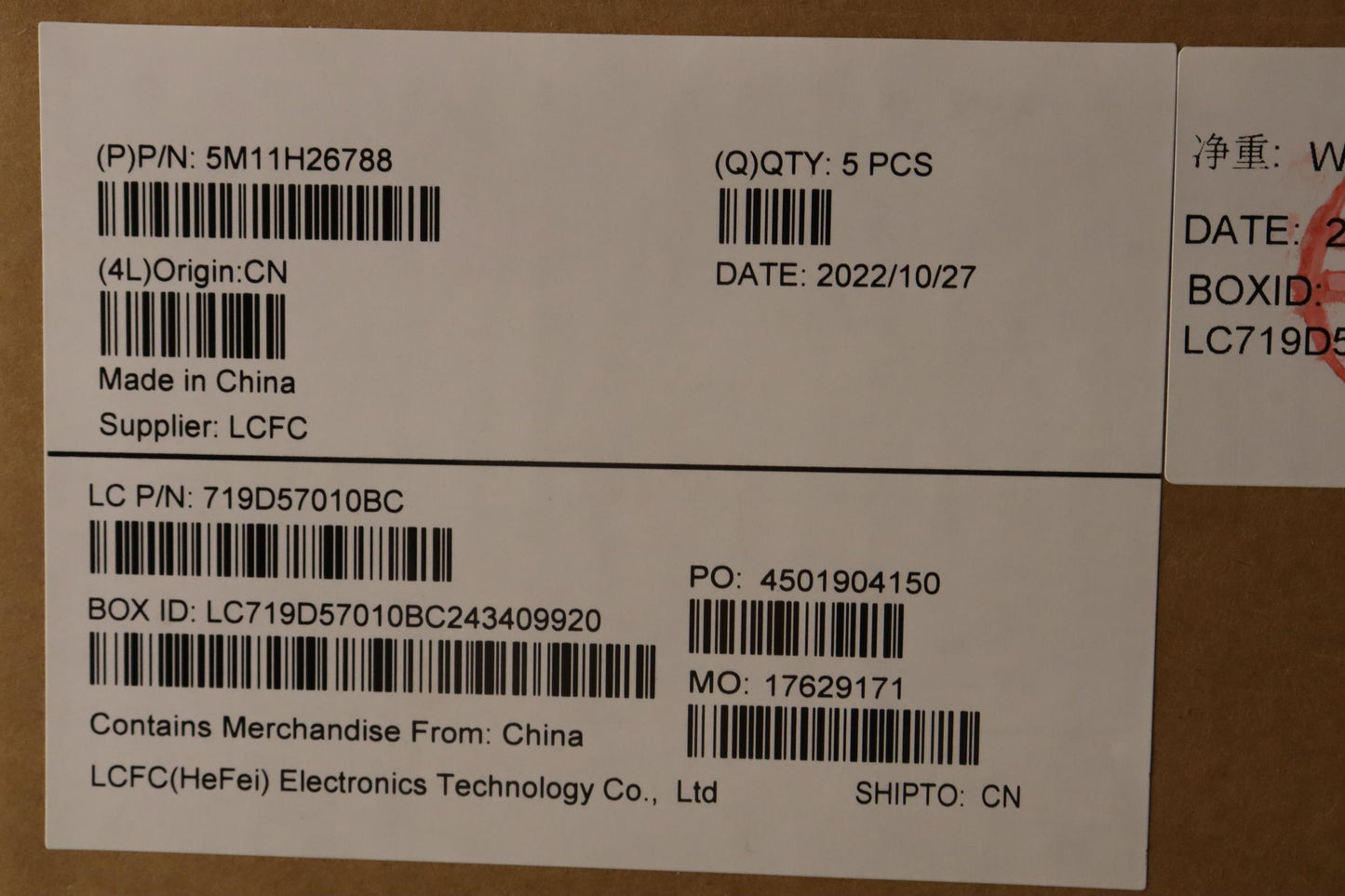 Lenovo Mech Assembly Kbw/Ccv 058 Fra - 5M11H26788