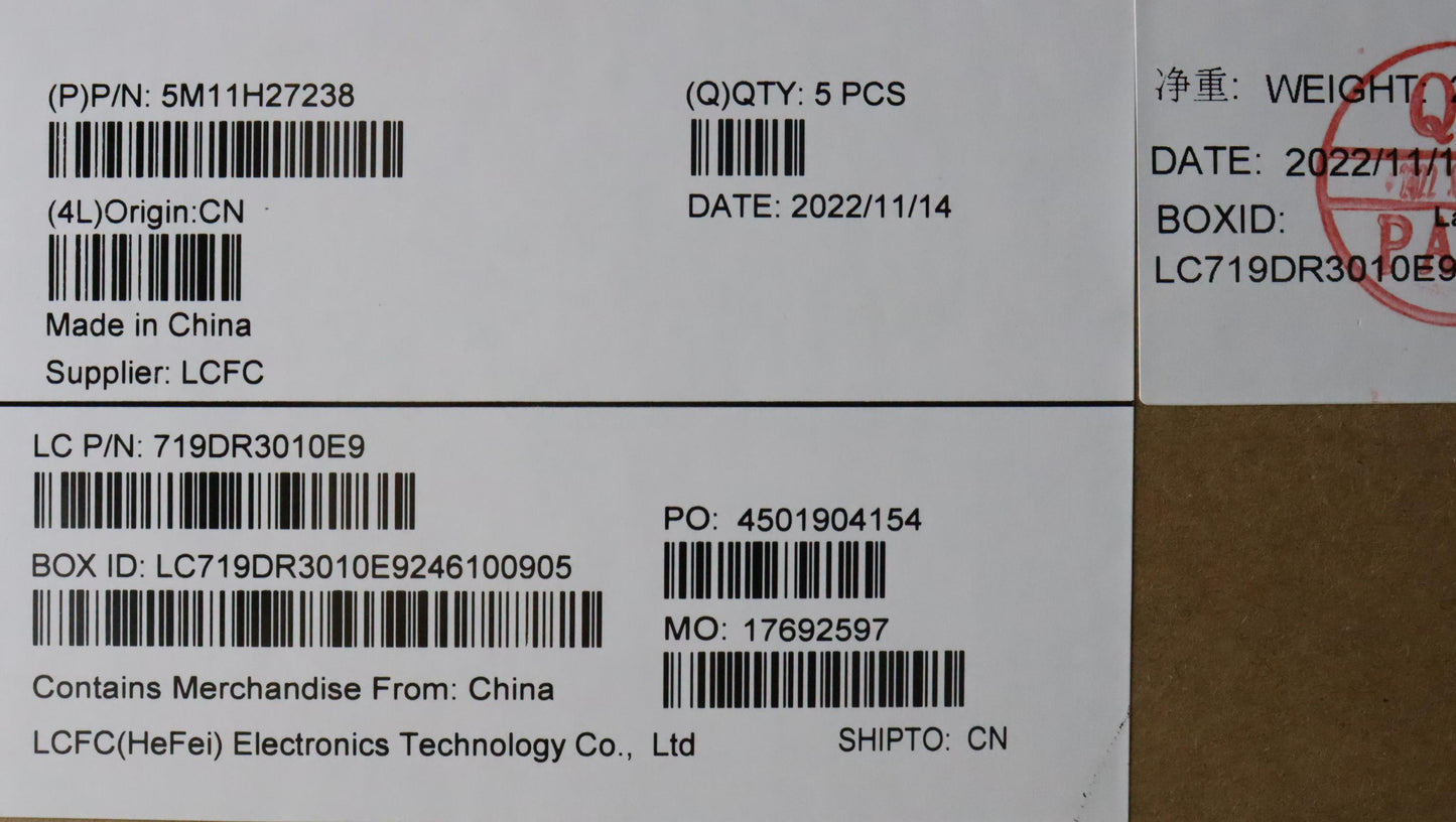 Lenovo Mech_Asm Kbd Cc Thai(Chy) Us B - 5M11H27238