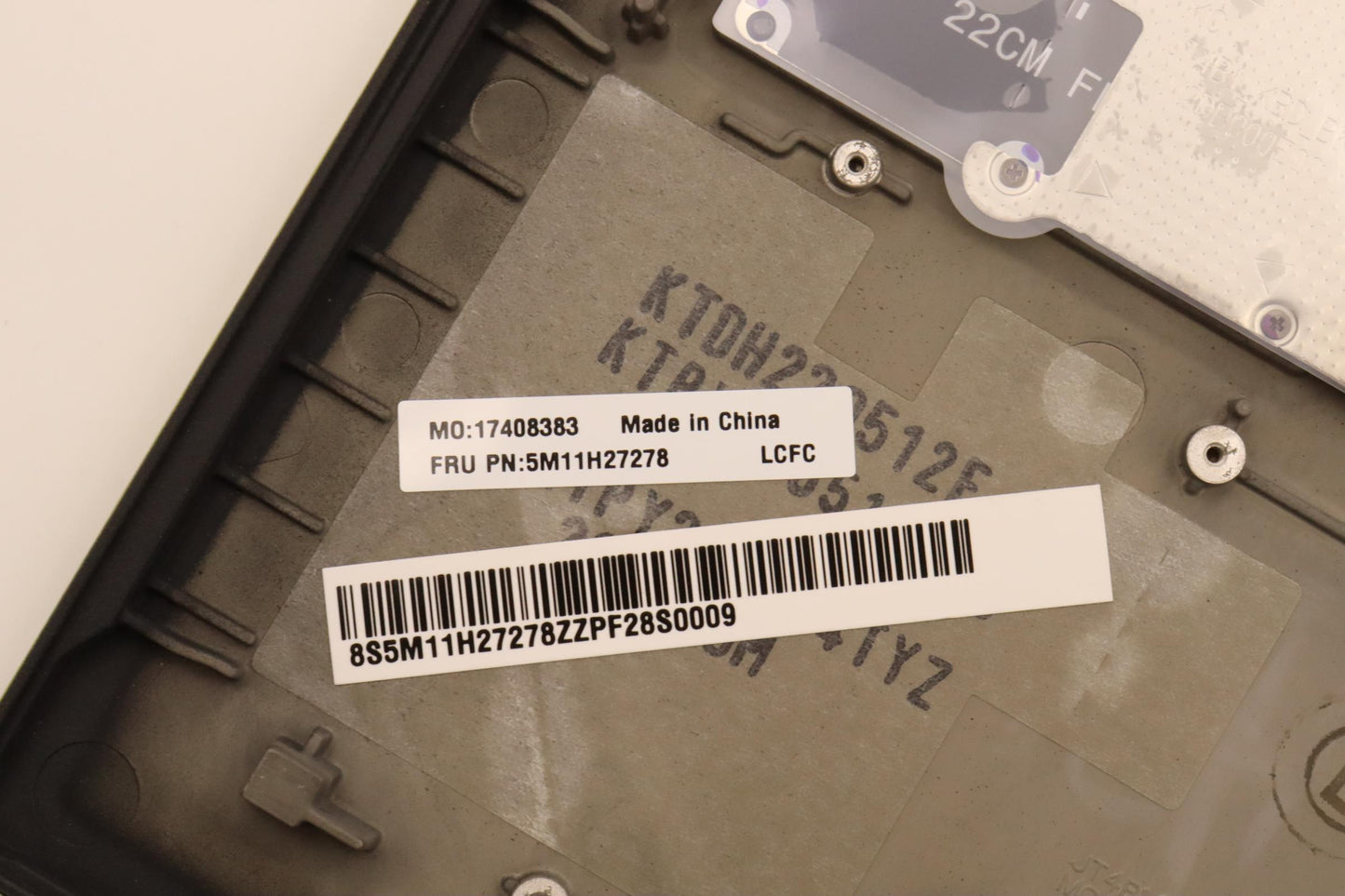 Lenovo Mechasm Kbd Cc 058Fra Bkltchy - 5M11H27278