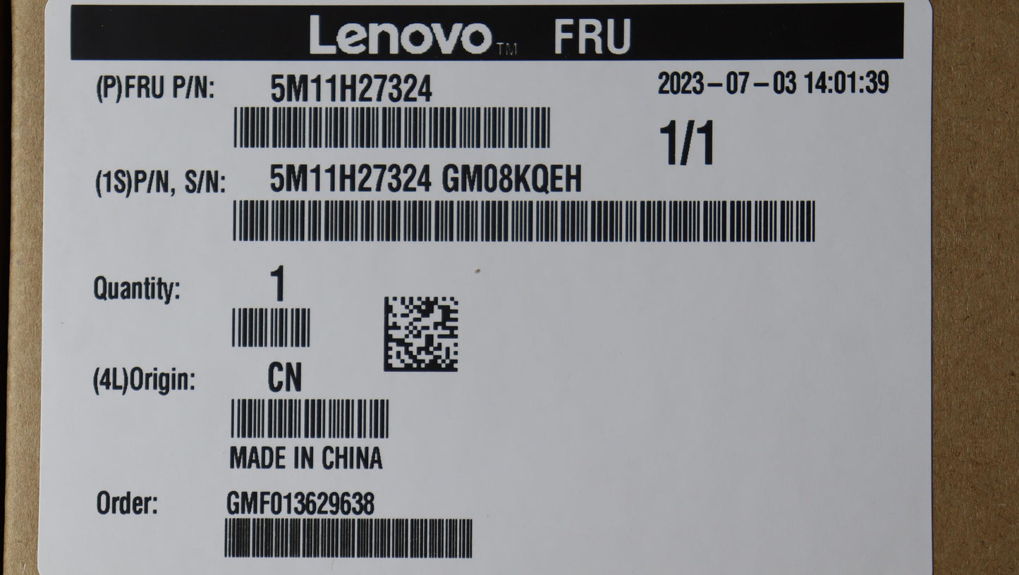 Lenovo Mech_Asm Kbd Cc Csa Bklt(Tra)U - 5M11H27324
