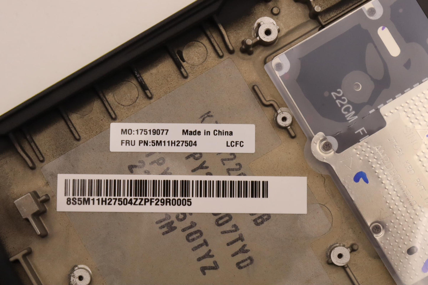 Lenovo Mechasm Kbd Cc Swefin Bkltchy - 5M11H27504