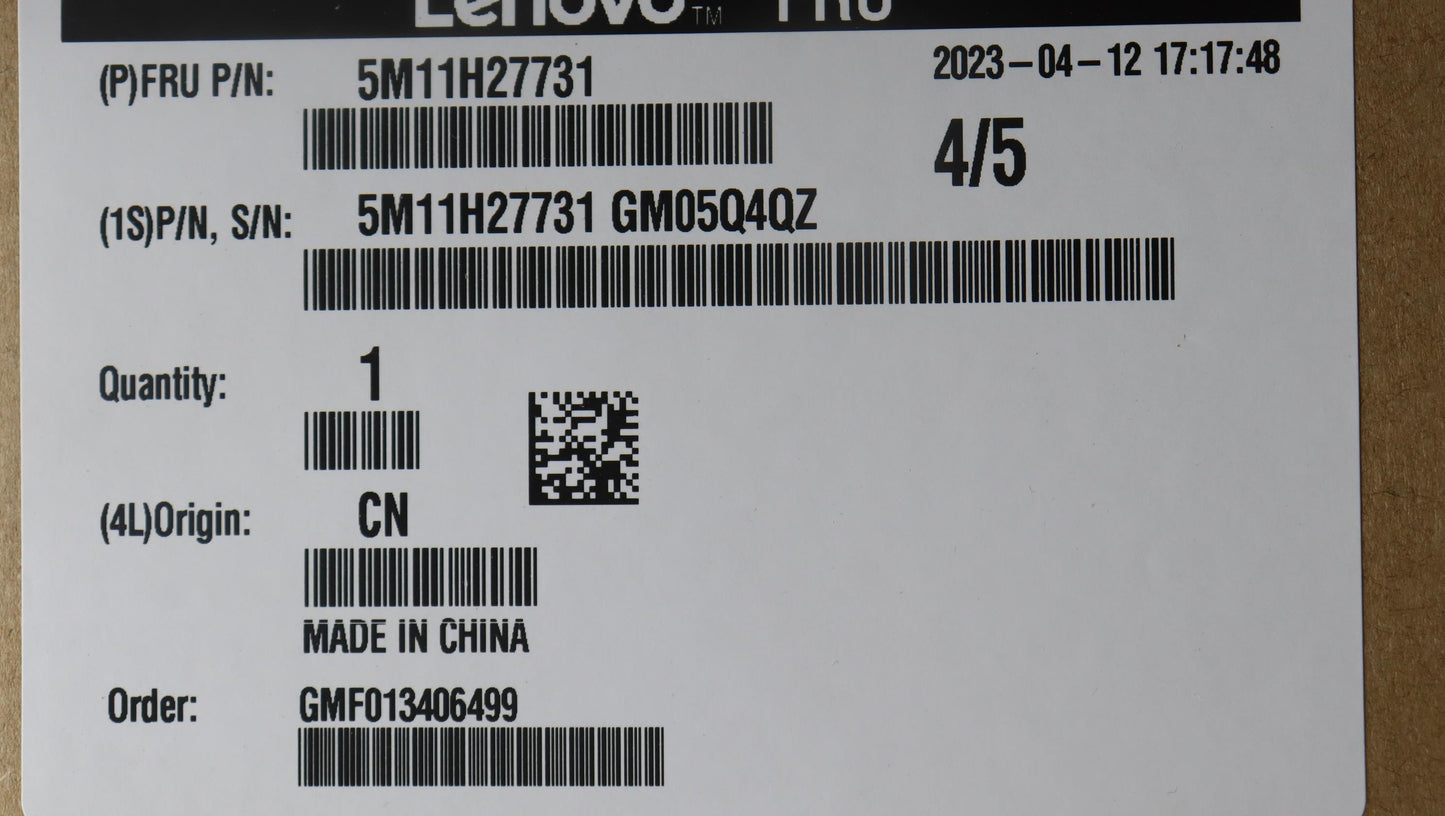 Lenovo Mech_Asm Kbd Cc Rus Bklt(Ltn)U - 5M11H27731